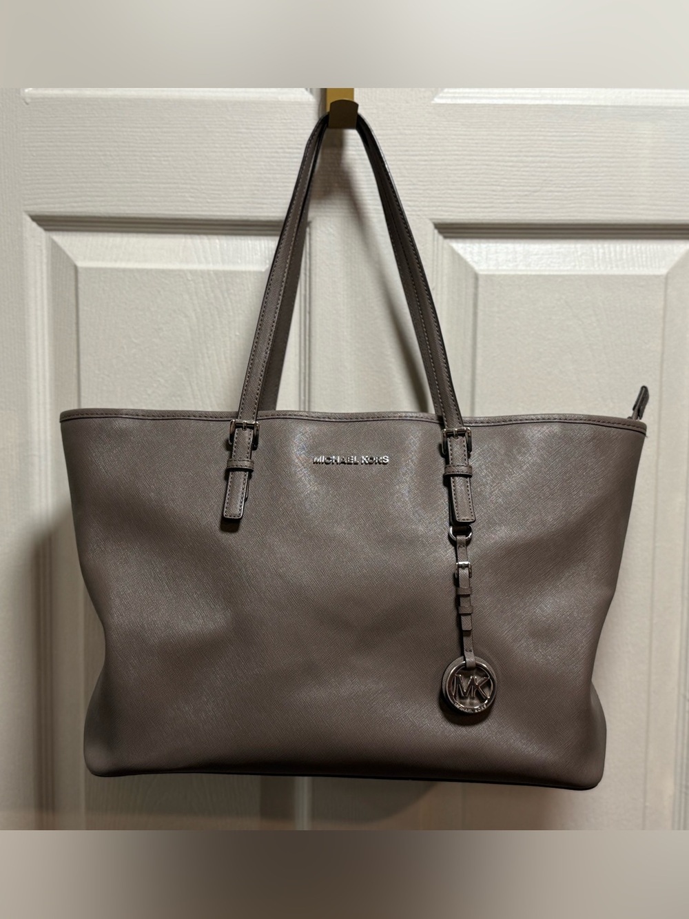 Michael Kors Taupe Large Tote bag